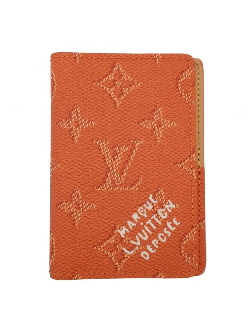 Louis Vuitton Ten Card Slot Organizer de Poche Caramel Monogram